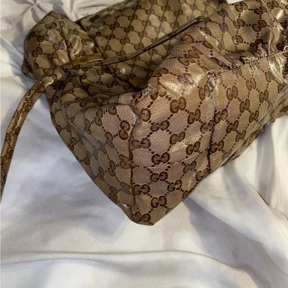 GUCCI ORIGINAL GG CRYSTAL HYSTERIA SHOULDER BAG - Picture 10 of 15